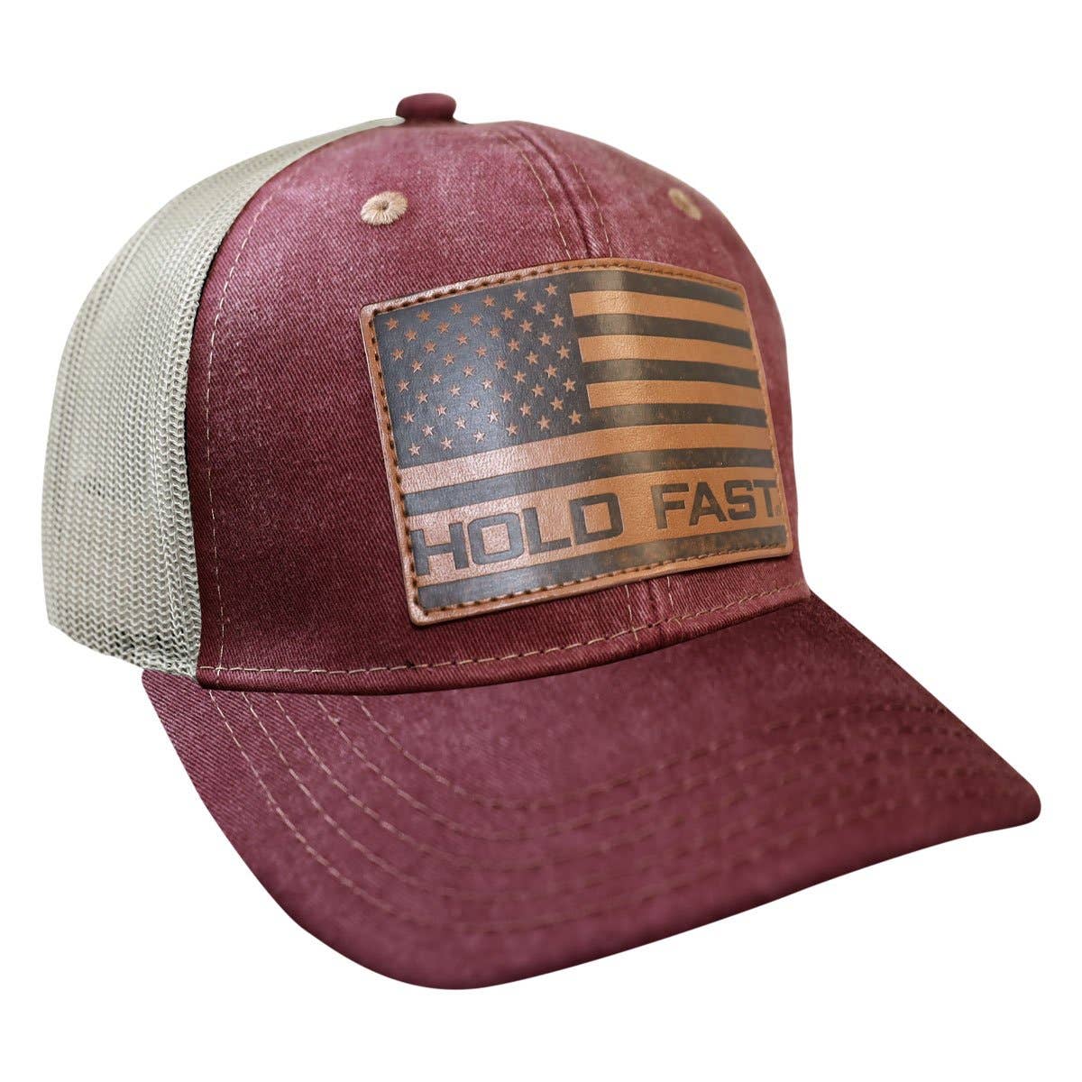 New Mexico Homegrown Leather Patch Hat 